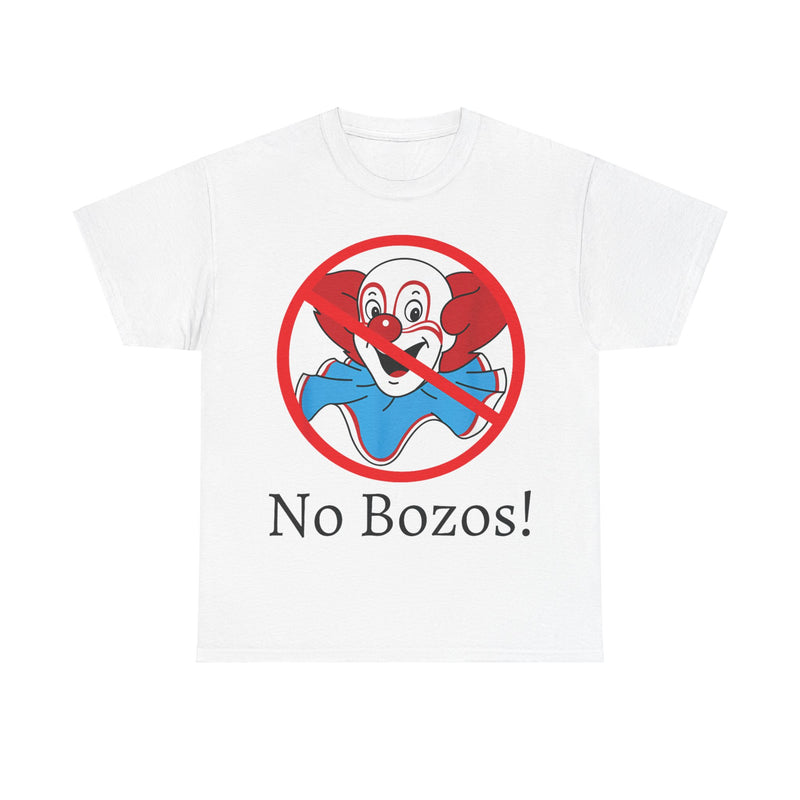 Load image into Gallery viewer, No Bozos 1983 Clown Nostalgic T-shirt
