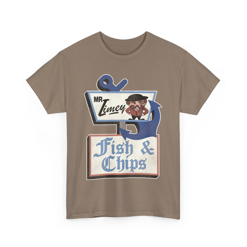 Load image into Gallery viewer, Mr Limey Fish &amp; Chips Restaurant Tulsa Oklahoma T-shirt
