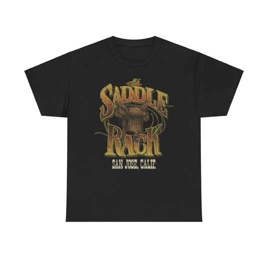 The Saddle Rack San Jose 1976 California Country Music Dancing Nightclub T-shirt