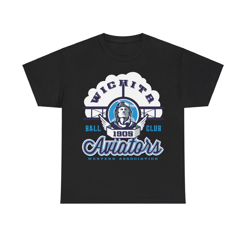 Load image into Gallery viewer, Wichita Aviators Est 1905 Kansas Baseball T-shirt
