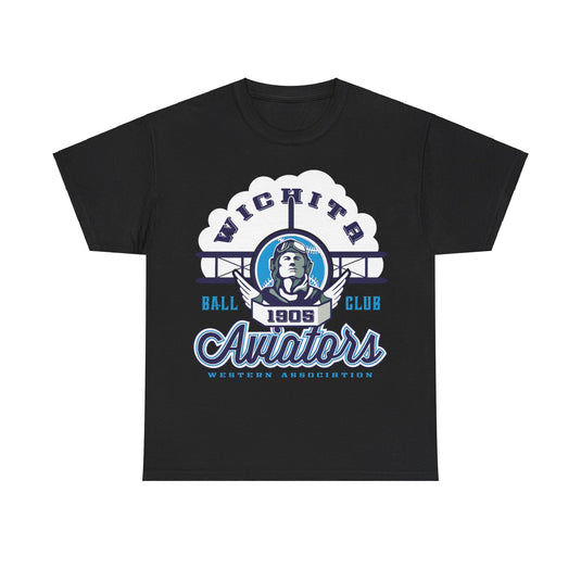 Wichita Aviators Est 1905 Kansas Baseball T-shirt