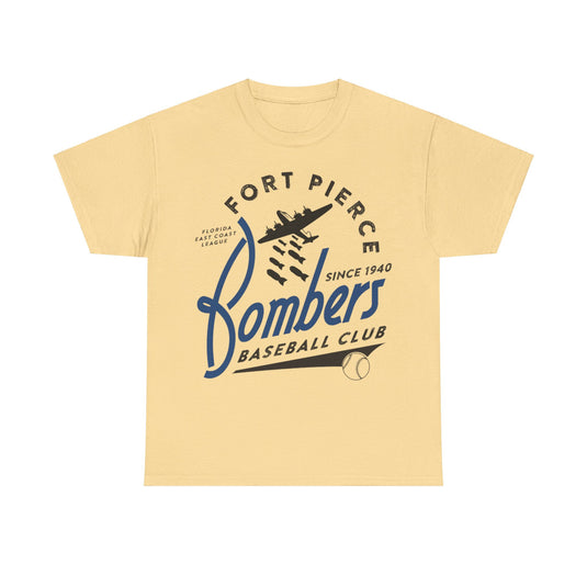 Fort Pierce Bombers Est 1940 Florida Baseball T-shirt