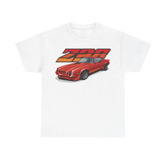 Chevrolet Camaro Z28 Car 1981 Nostalgic Retro T-shirt