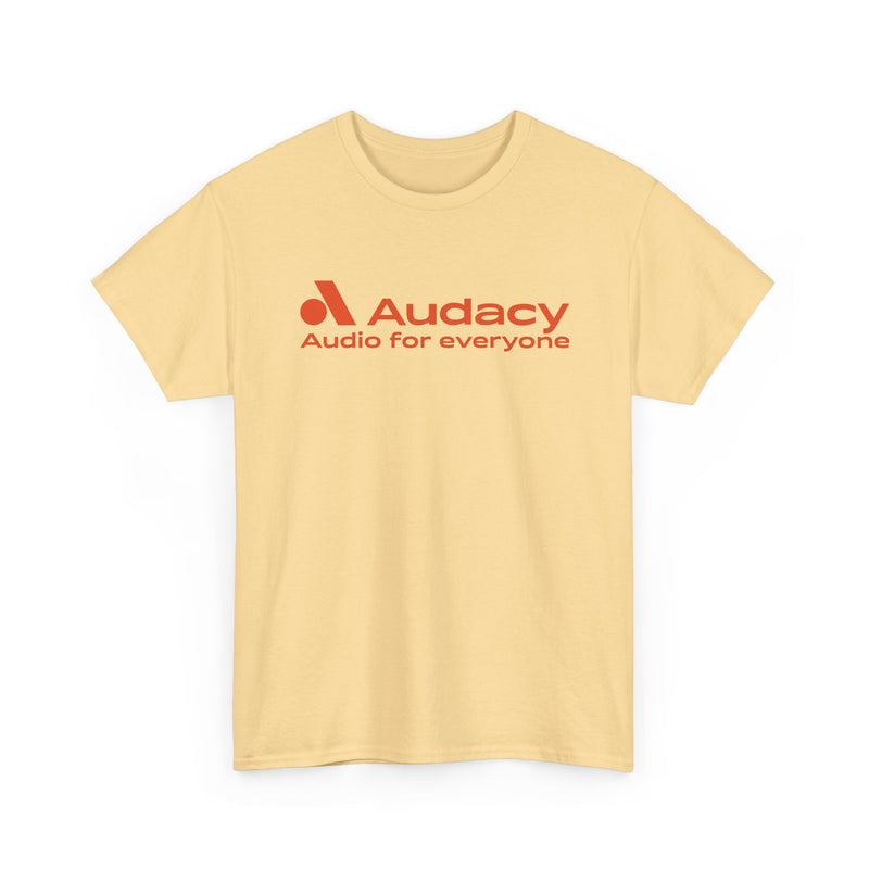 Load image into Gallery viewer, Audacy T-Shirt Defunct Radio Broadcasting Company Audio For Everyone Tee
