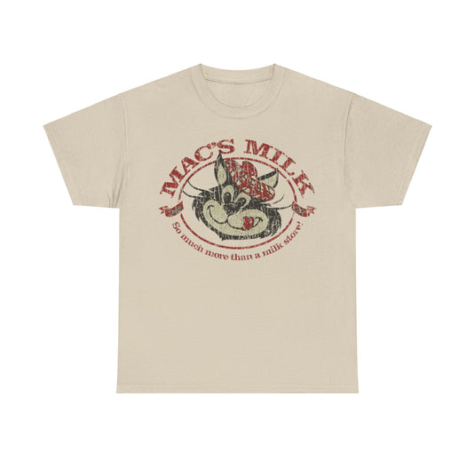 Mac's Convenience Stores 1961 Retail Store Distressed Print T-shirt