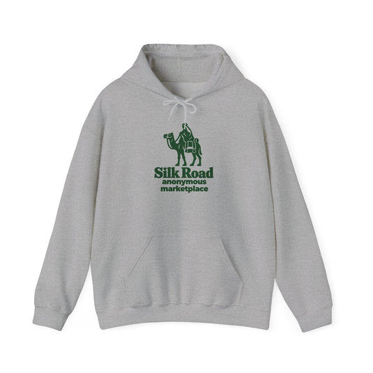 Silk Road Anonymous Marketplace Nostalgic Logo Pullover Hoody