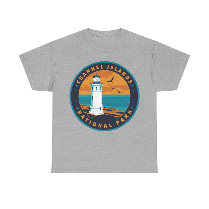 Load image into Gallery viewer, Channel Islands National Park California Round Logo T-shirt
