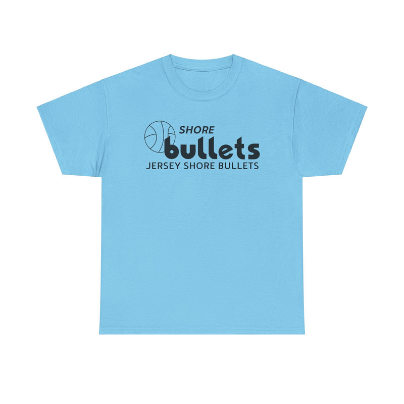 Load image into Gallery viewer, New Jersey Shore Bullets Continental Basketball 1976-1979 T-shirt
