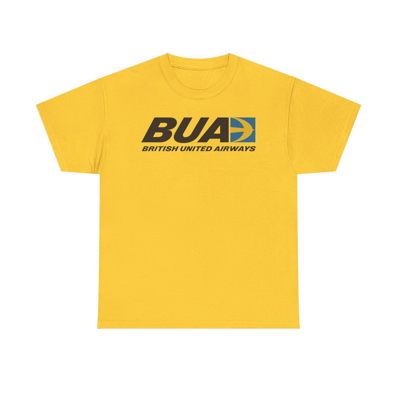 Load image into Gallery viewer, BUA British United Airways Speedbird Logo UK Aviation History T-shirt
