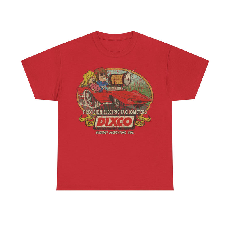 Load image into Gallery viewer, Dixco Tachometer 1958 Car Distressed Print T-shirt
