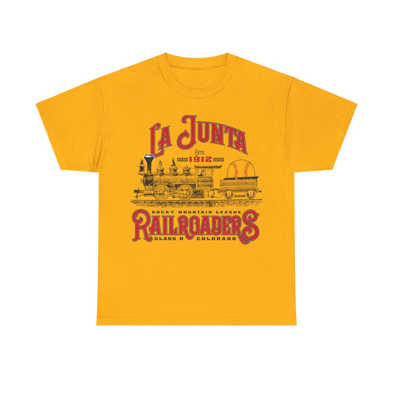 Load image into Gallery viewer, La Junta Railroaders Est 1912 Colorado Baseball T-shirt
