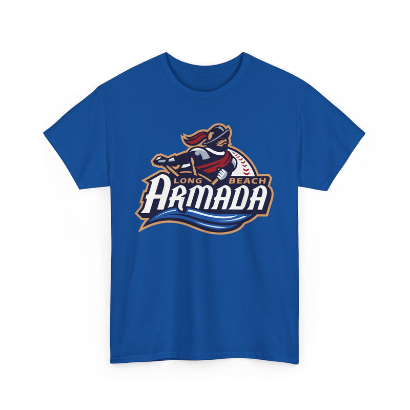 Load image into Gallery viewer, Long Beach Armada Golden Baseball League 2005-2009 California T-shirt
