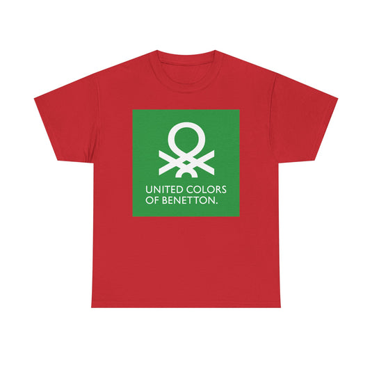 United Colors of Benetton Retail Store Vibrant Diversity Logo T-Shirt