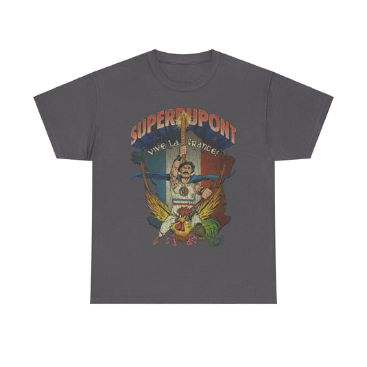 Superdupont 1972 French Comic Strip Super-hero T-shirt