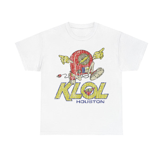 KLOL FM Houston 1970 Radio Station Nostalgic T-shirt