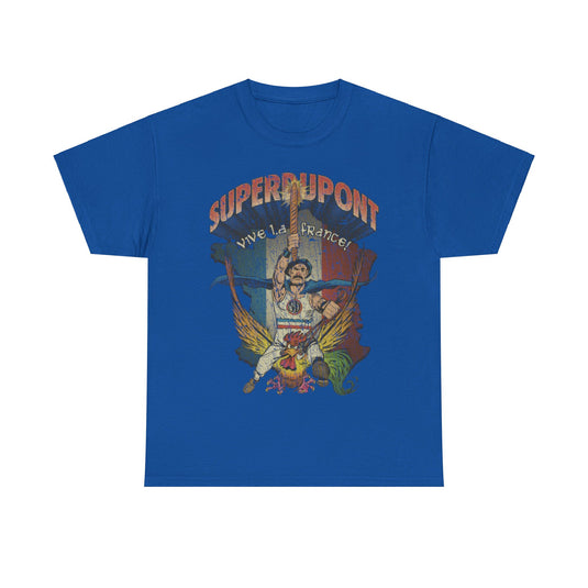 Superdupont 1972 French Comic Strip Super-hero T-shirt