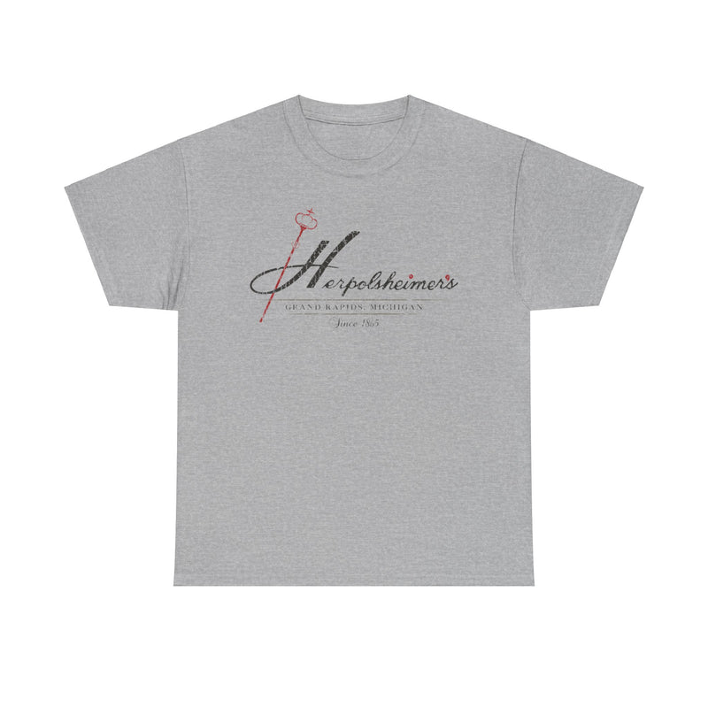 Load image into Gallery viewer, Herpolsheimers Est 1865 Michigan Retail Store T-shirt
