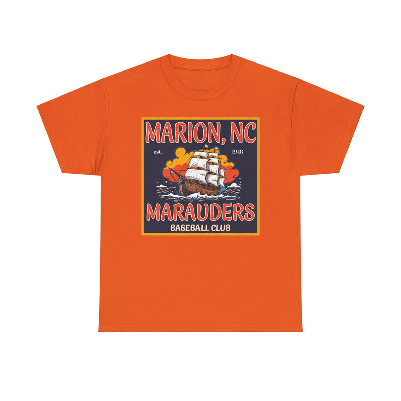 Load image into Gallery viewer, Marion Marauders North Carolina Baseball 1948-1954 T-shirt
