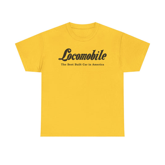 Locomobile The Best Built Car in America Vintage Script T-shirt