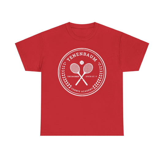 Tenenbaum Tennis Academy - The Tenenbaums Comedy Movie 2001 Racket Logo T-shirt