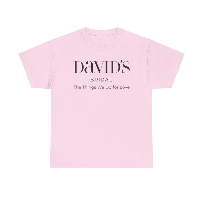 David's Bridal T-Shirt - Bankrupt Wedding Store Logo Tee - Bridal Chain