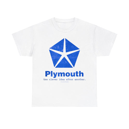 Plymouth Automobile Car Manufactuer Nostalgic Logo T-shirt