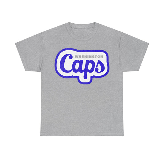 Washington Caps ABA Basketball Nostalgic Retro T-shirt