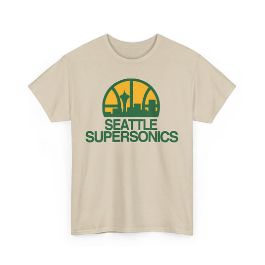 Seattle Supersonics Nostalgic Retro Basketball T-shirt