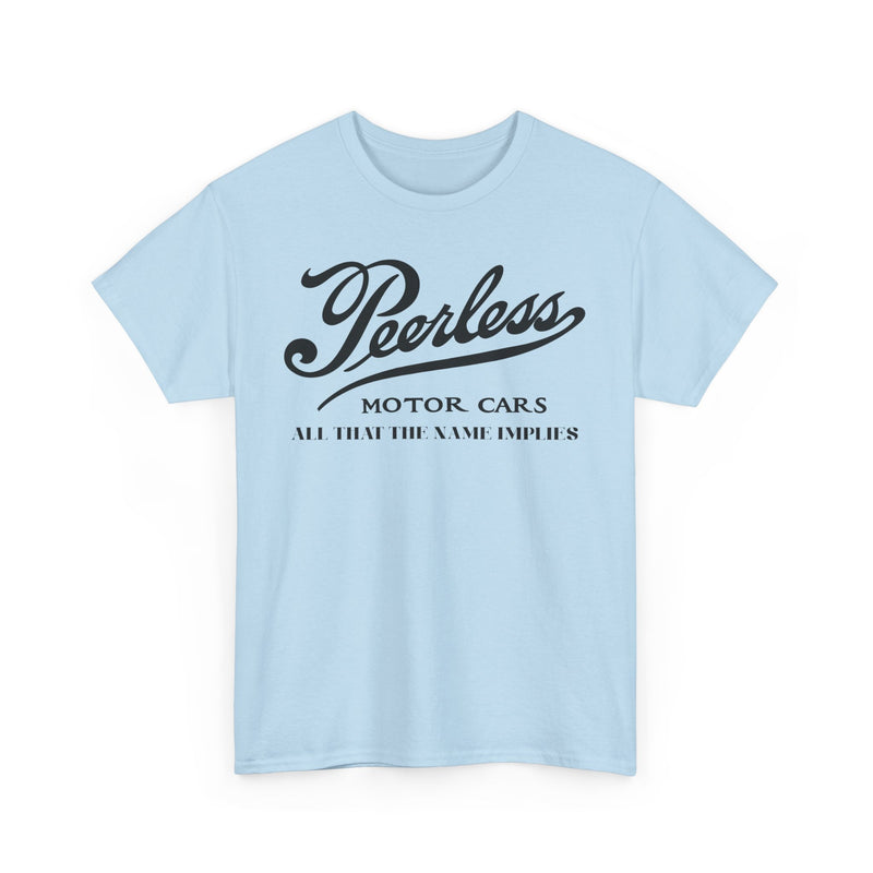 Load image into Gallery viewer, Peerless Motor Cars All That The Name Implies Vintage Logo T-shirt
