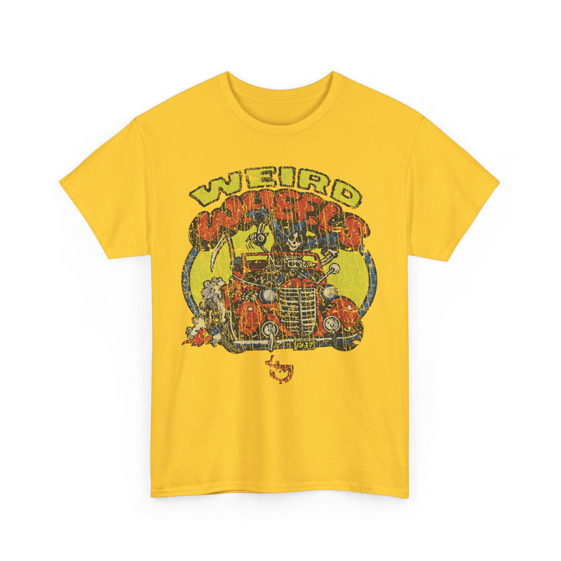 Load image into Gallery viewer, Weird Wheels Slab Cab 1980 Taxi Trading Card T-shirt
