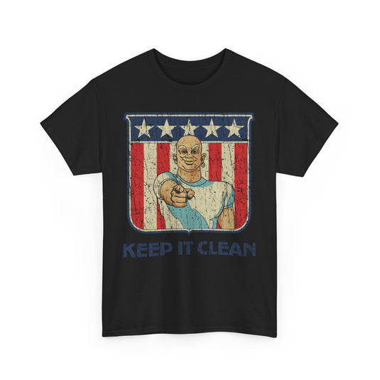 Keep it Clean America Nostalgic Logo T-shirt