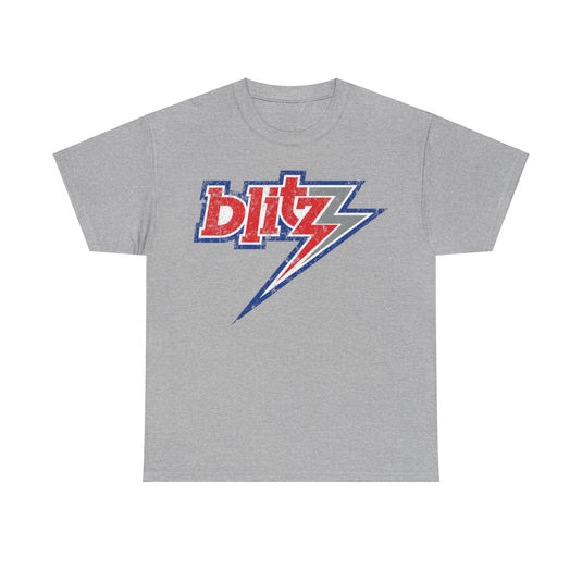 Chicago Blitz Logo Illinois Football Team T-shirt