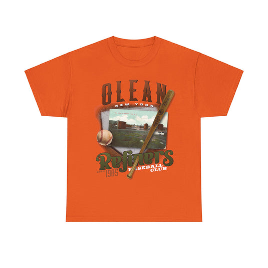 Olean Refiners Est 1905 New York Baseball T-shirt