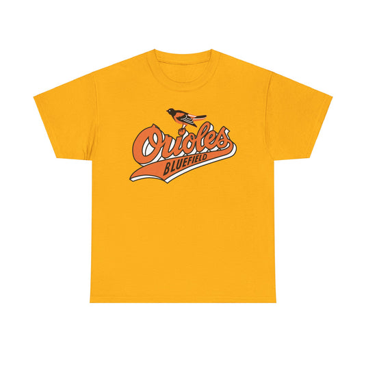 Bluefield Orioles West Virginia Baseball 1958-2010 T-shirt