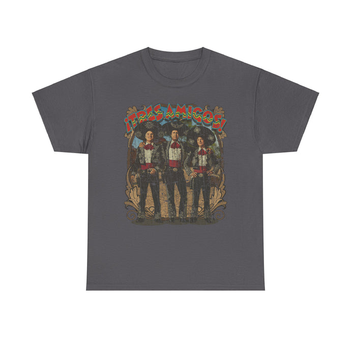 Tres Amigos 1986 Comedy Western Cowboy Movie T-shirt