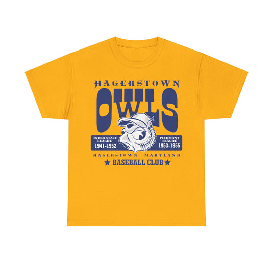 Hagerstown Owls Maryland Baseball T-shirt