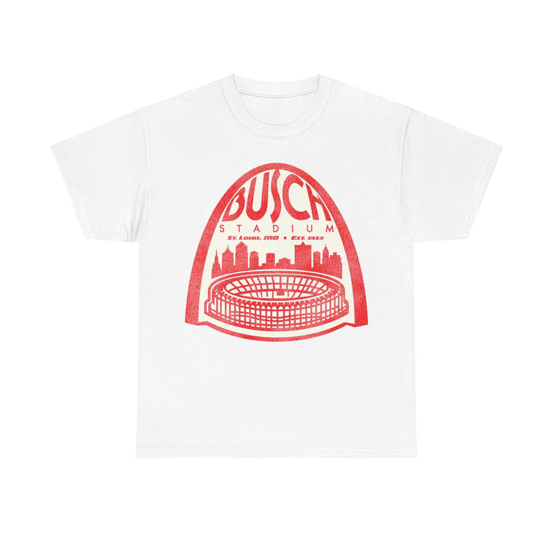 Load image into Gallery viewer, St Louis Busch Stadium Nostalgic Retro Baseball T-shirt
