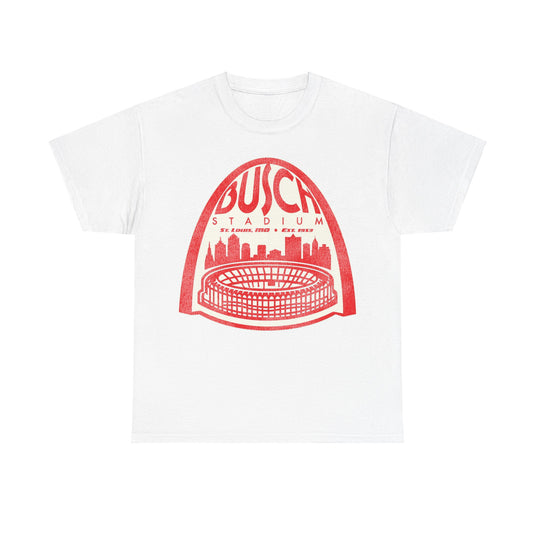 St Louis Busch Stadium Nostalgic Retro Baseball T-shirt