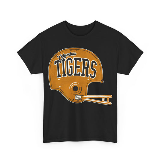 Columbus Tigers Retro Nostalgic Football T-shirt