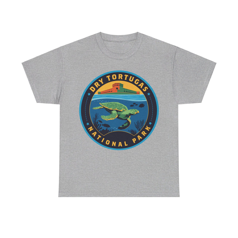 Load image into Gallery viewer, Dry Tortugas National Park Florida Round Logo T-shirt
