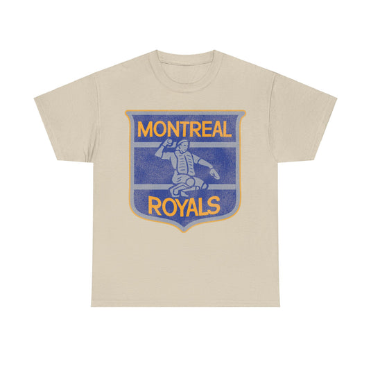 Montreal Royals Crest Nostalgic Retro Baseball Team T-shirt