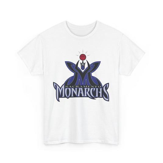 Sacramento Monarchs California 1997-2009 Womens Basketball T-shirt