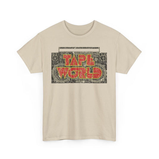 Tape World Boombox 1978 Mall Music Store T-shirt