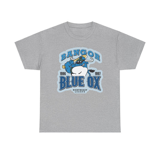 Bangor Blue Ox Maine Northeast League Baseball 1996-1997 T-shirt