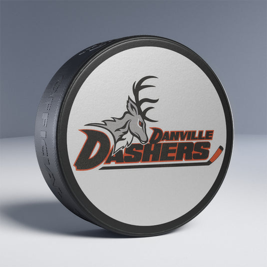 Danville Dashers Illinois Hockey Puck