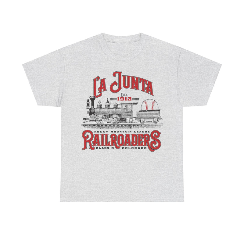 Load image into Gallery viewer, La Junta Railroaders Est 1912 Colorado Baseball T-shirt
