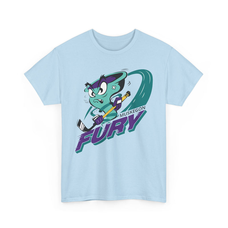 Load image into Gallery viewer, Muskegon Fury Michigan Hockey 1992-2008 T-shirt
