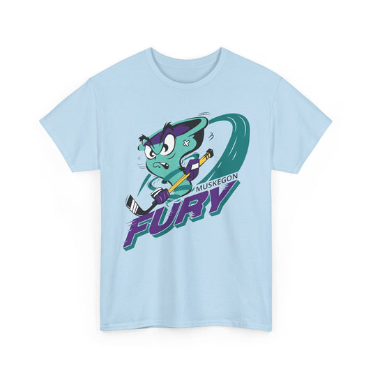 Muskegon Fury Michigan Hockey 1992-2008 T-shirt