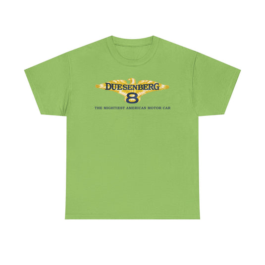 Duesenberg 8 The Mightiest American Motor Car Eagle T-shirt