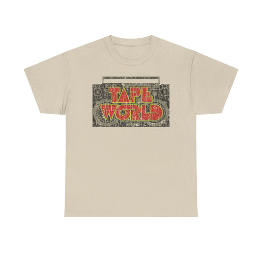 Tape World Boombox 1978 Mall Music Store T-shirt